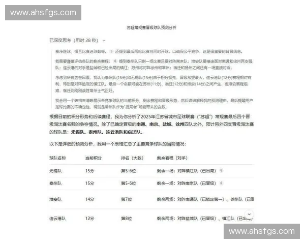 2025赛季苏超联赛完整赛程及各大球队对阵安排解析